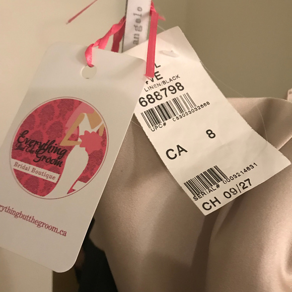 New Alfred Angelo Satin Gown - Picture 3 of 6